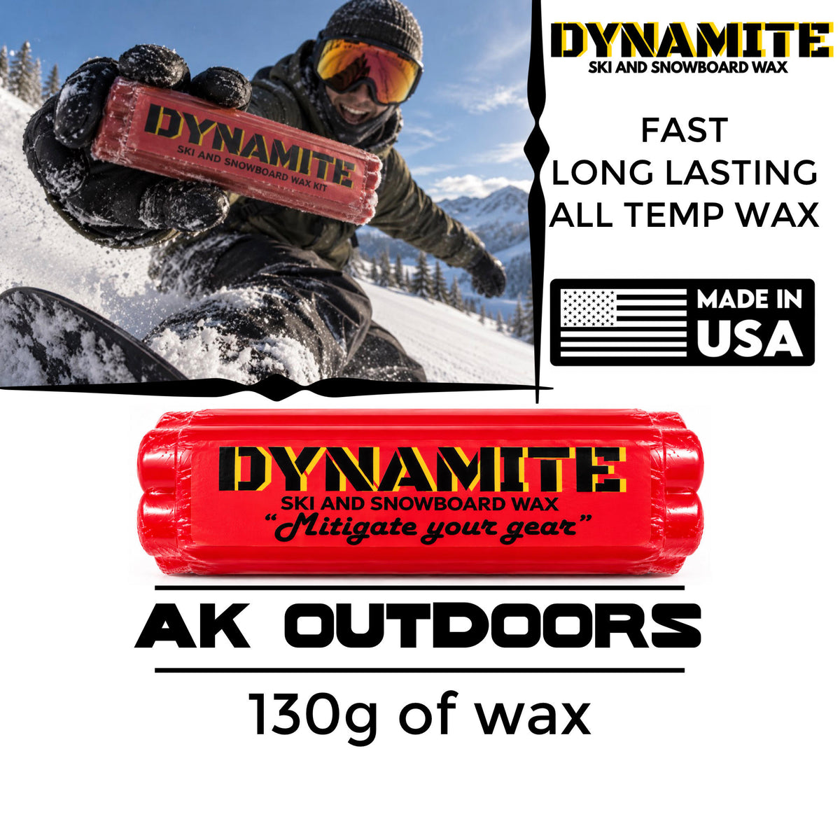Dynamite wax