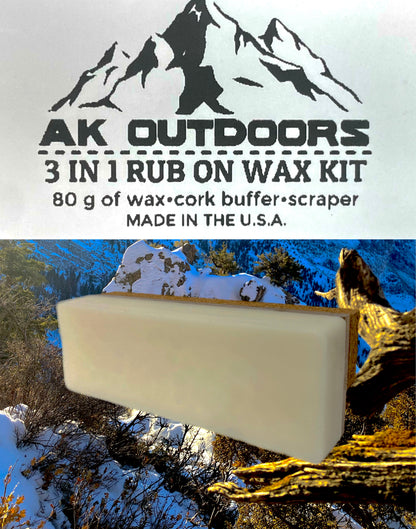 3 in 1 rub on wax kit