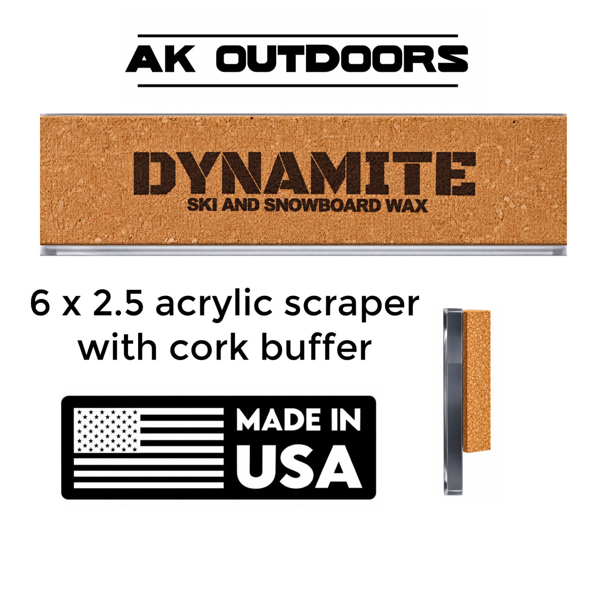 Wax scraper and buffer